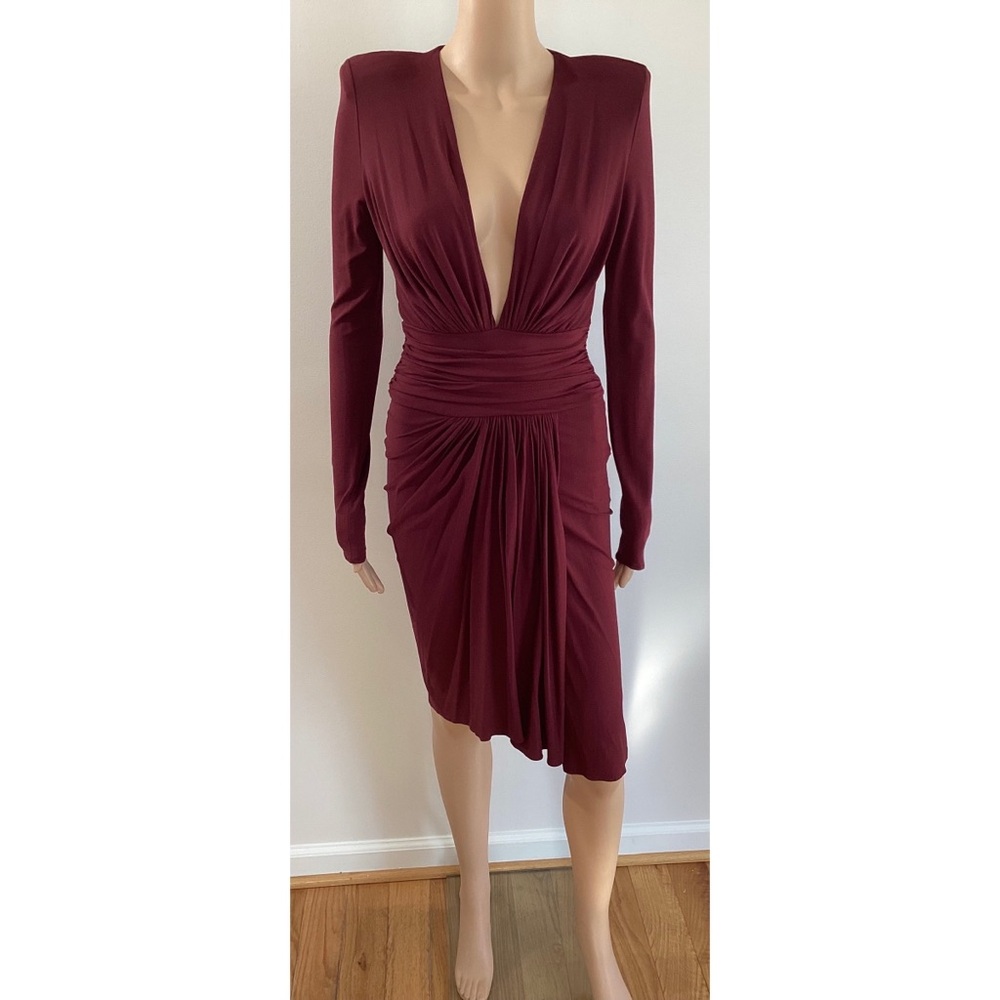 Alexandre Vauthier plunging dress